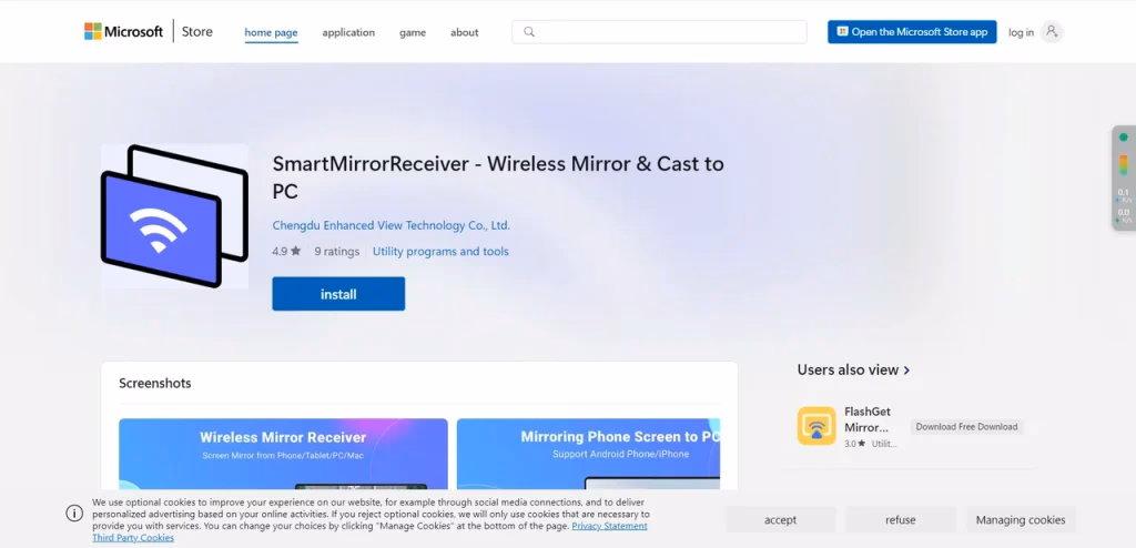 Smart Mirror Receiver