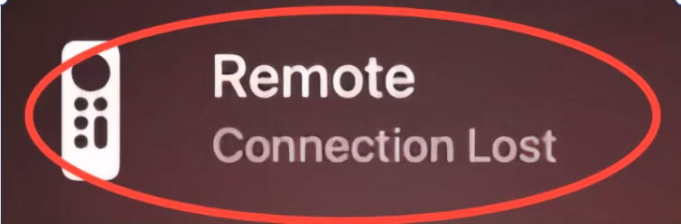 Remote Connection Lost notification