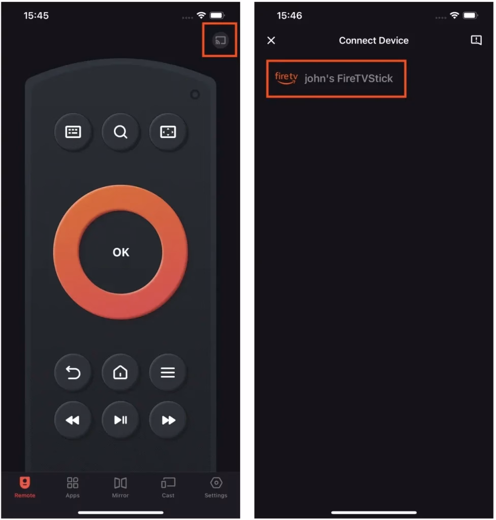 set up a Firestick remote app