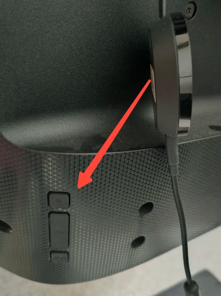 the three buttons on Vizio TV