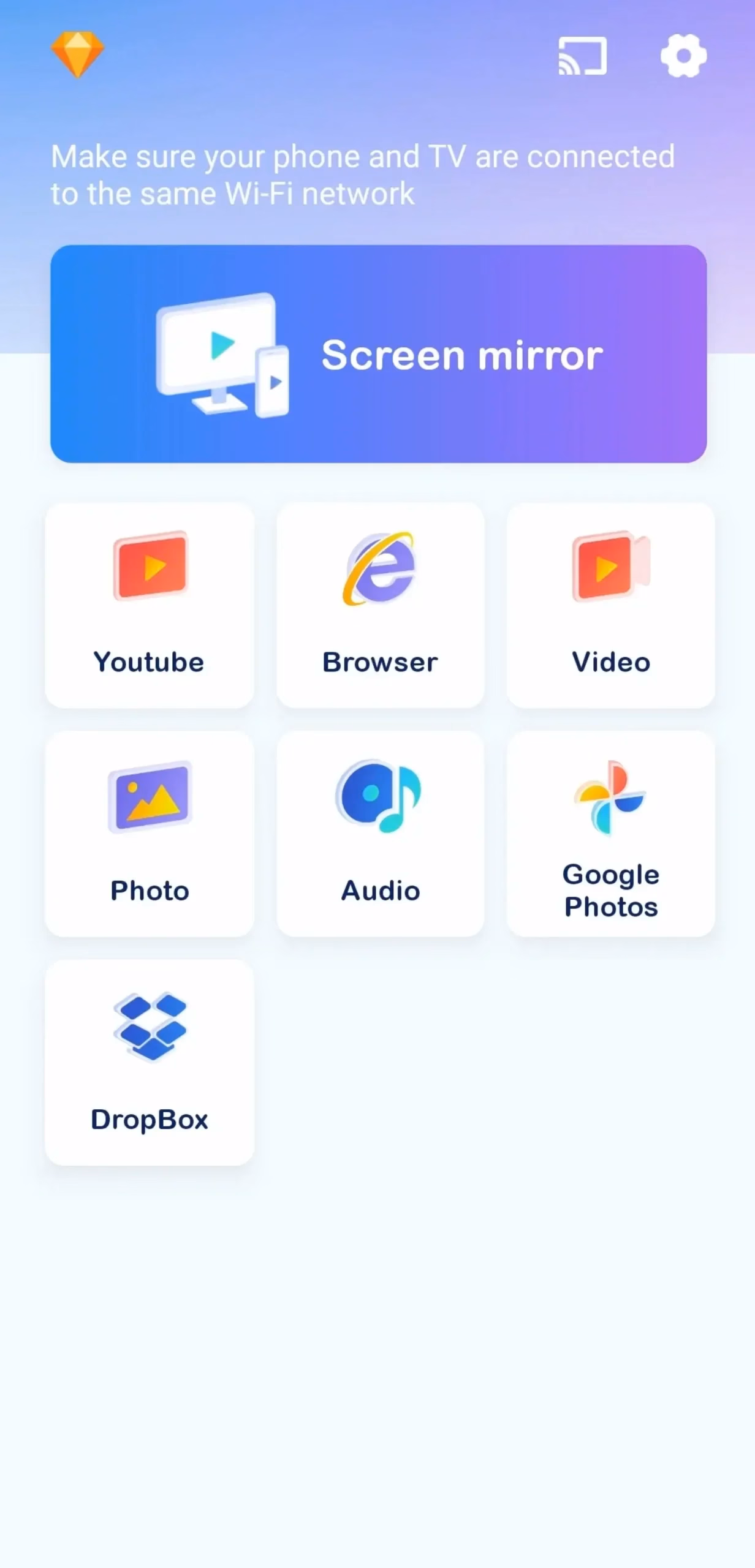 universal cast app of BoostVision