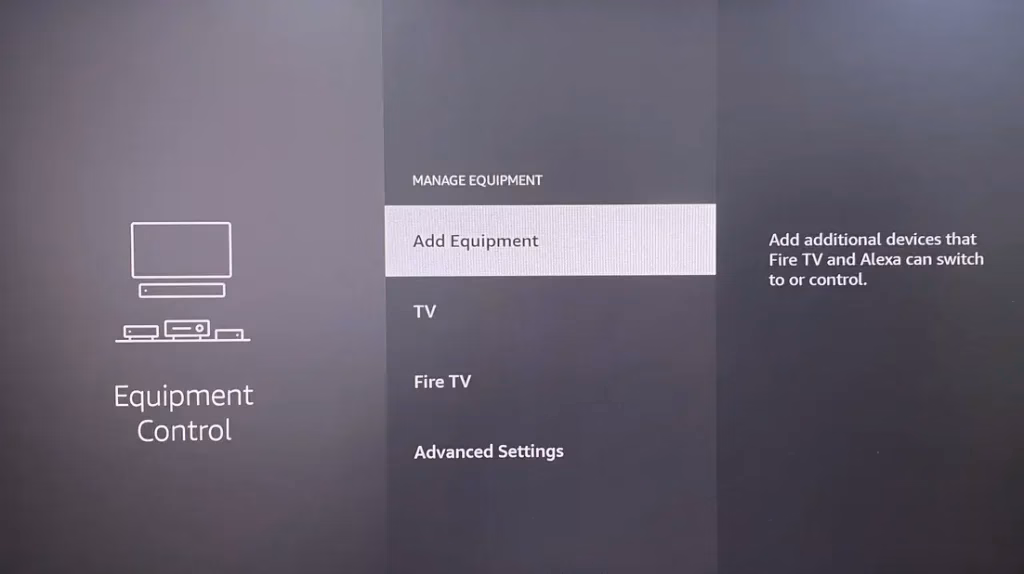 Input settings on Fire TV
