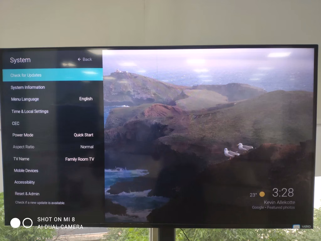 choose the Check for Updates