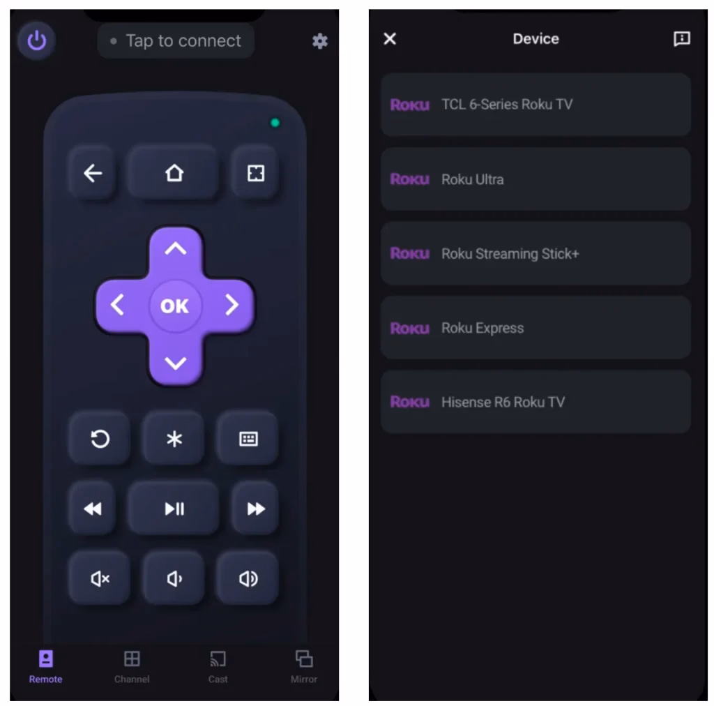 the connecting process