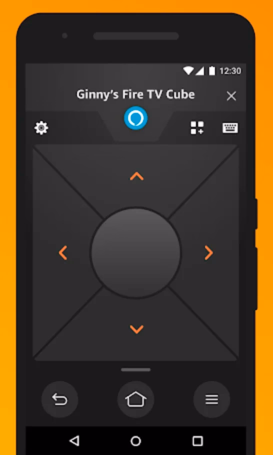 the Amazon Fire TV app