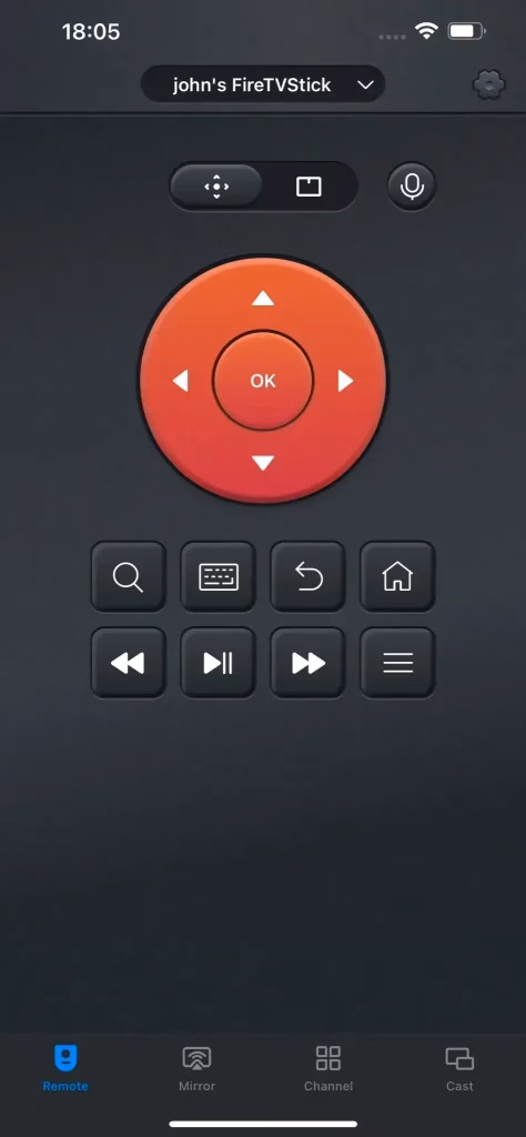 set up the connection to Firestick