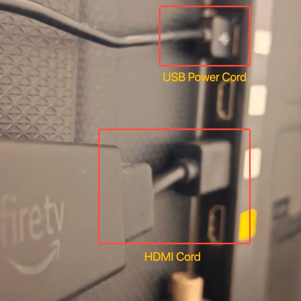 Power Cord and HDMI Cord