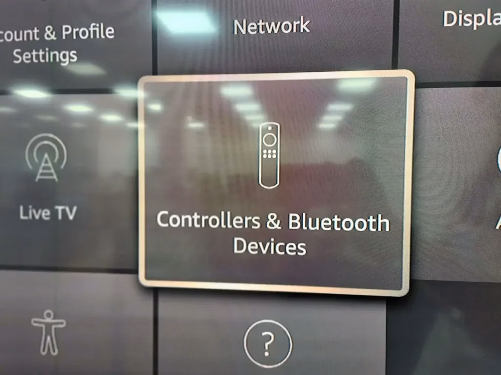 choose Controllers & Bluetooth Devices