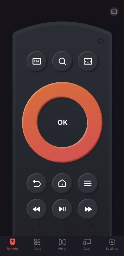 Other Bluetooth Device option on Fire TV
