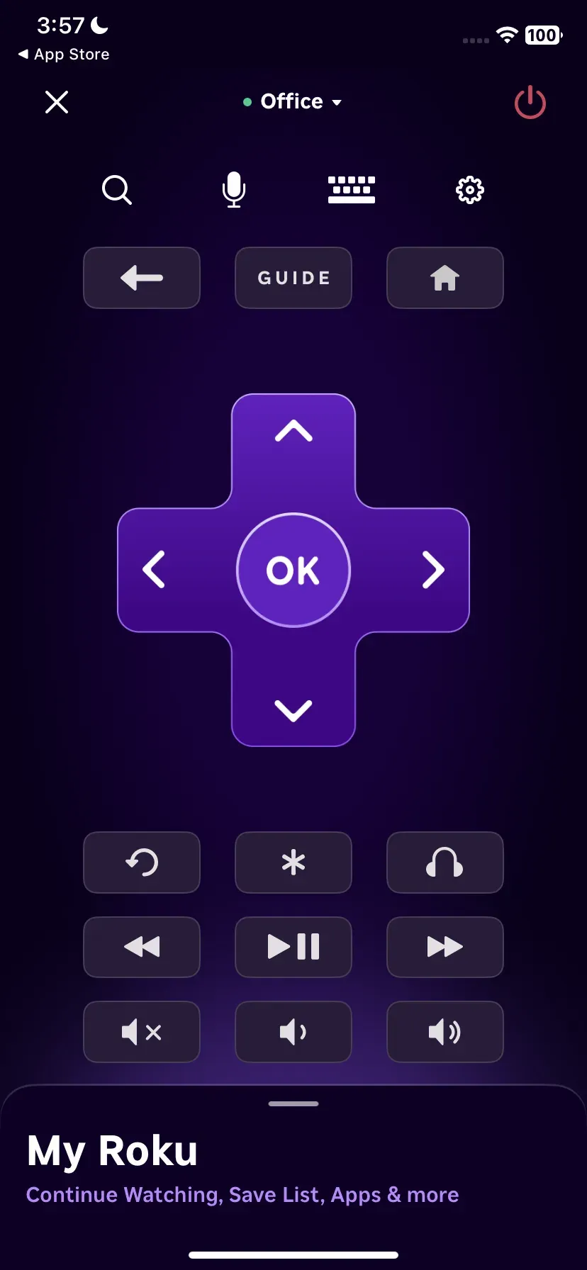 Roku remote app