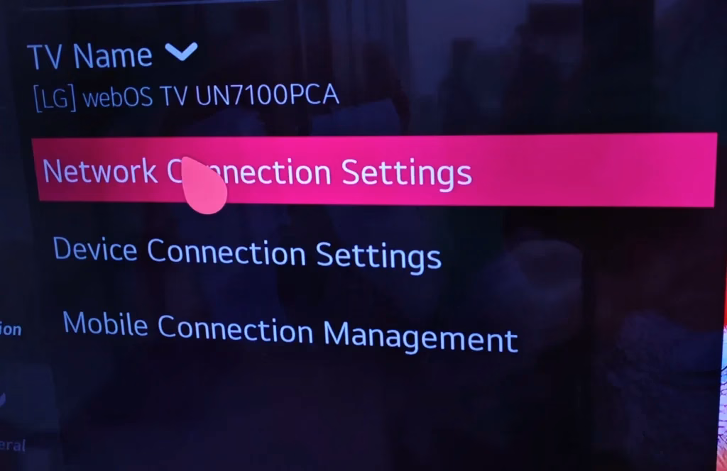 Wi-Fi Connection Settings
