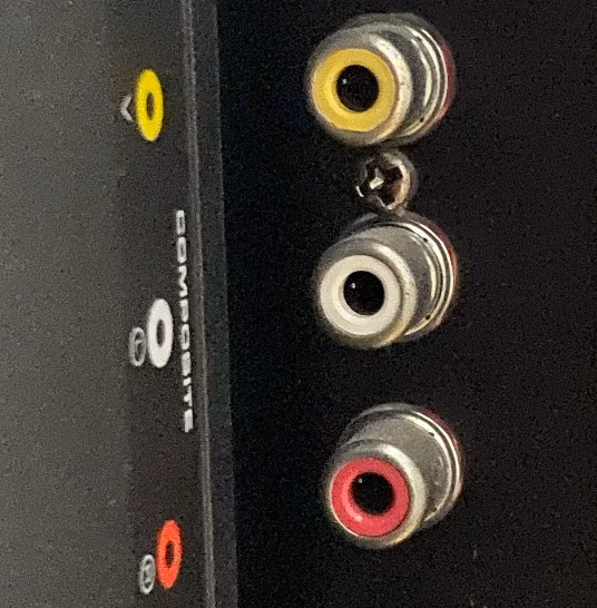 RCA ports on TV