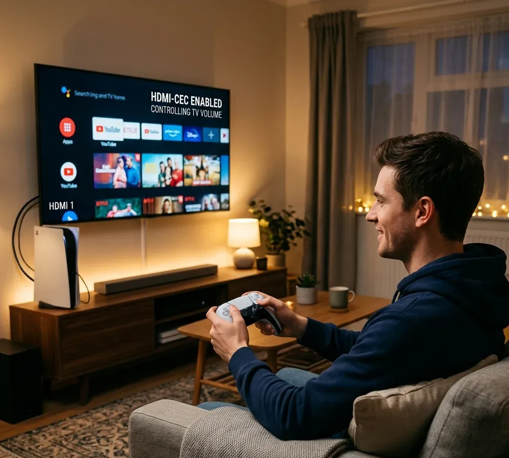use HDMI-CEC through a streaming device or game console