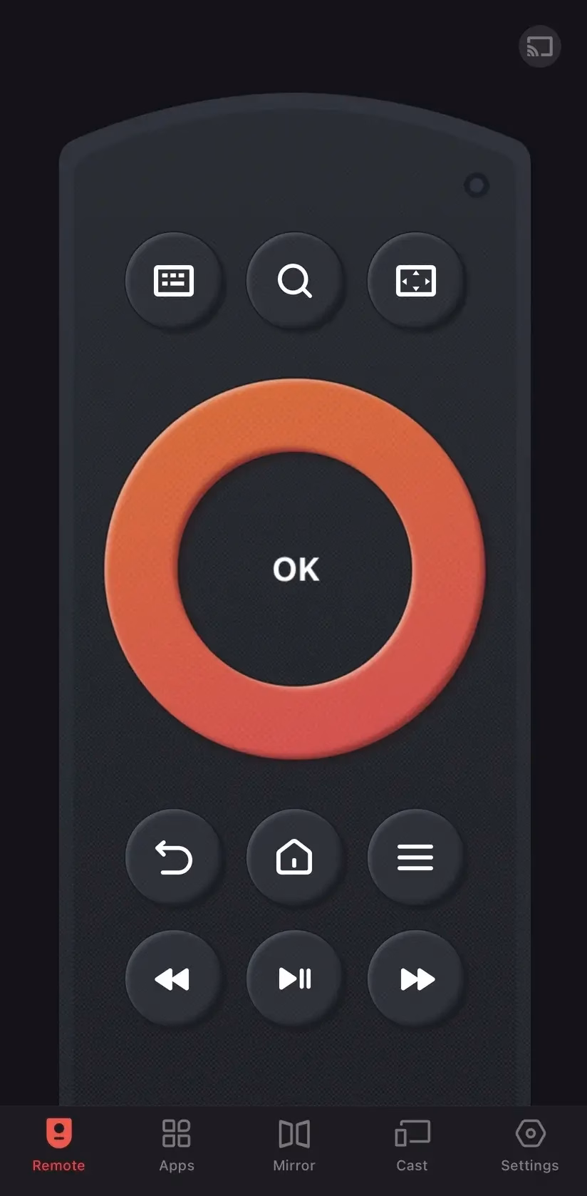 Fire TV remote app of BoostVision