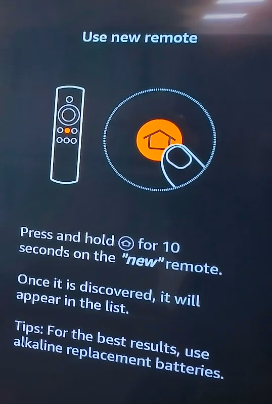read the on-screen instructions