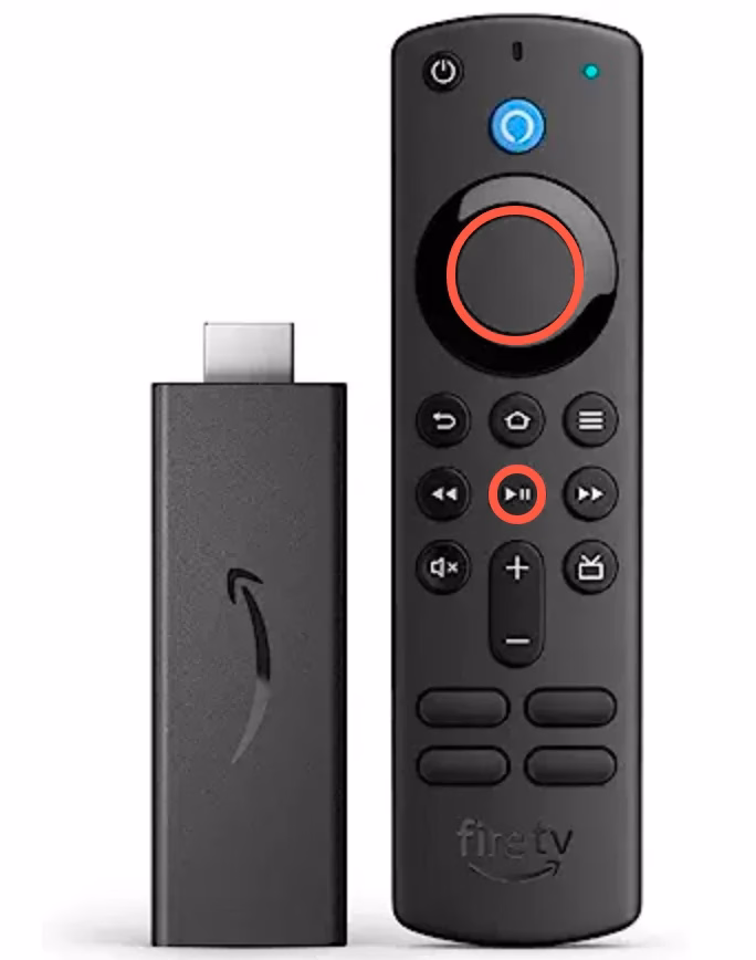 press the Select and Play/Pause buttons