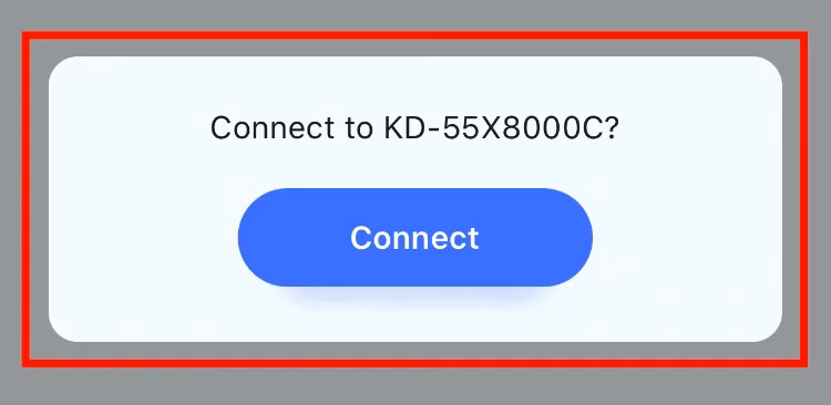 connect button
