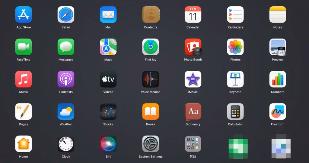 find FaceTime on MacBook