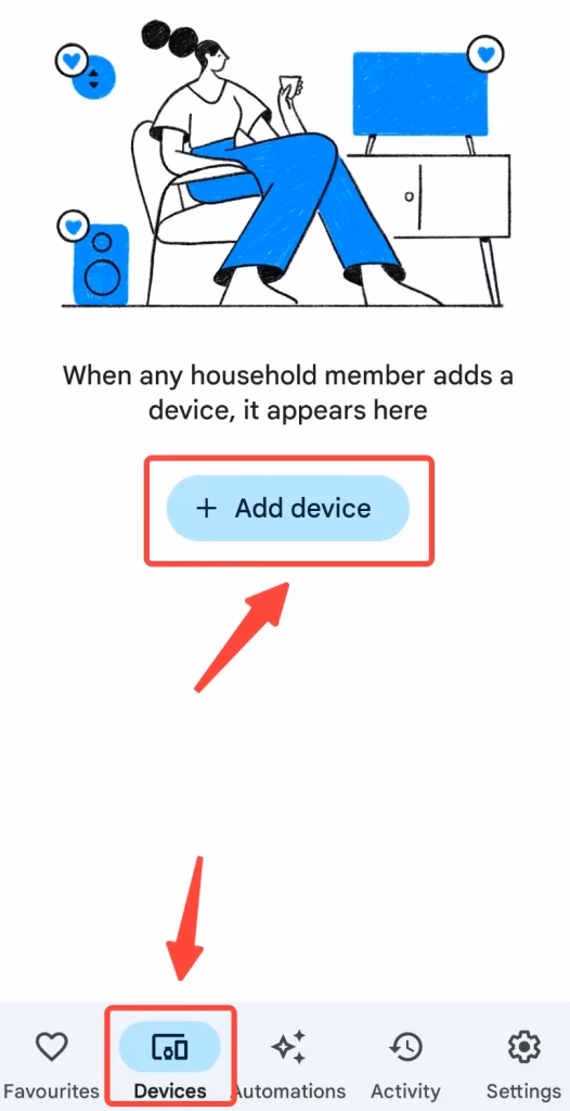 Add devices to your Google Home app