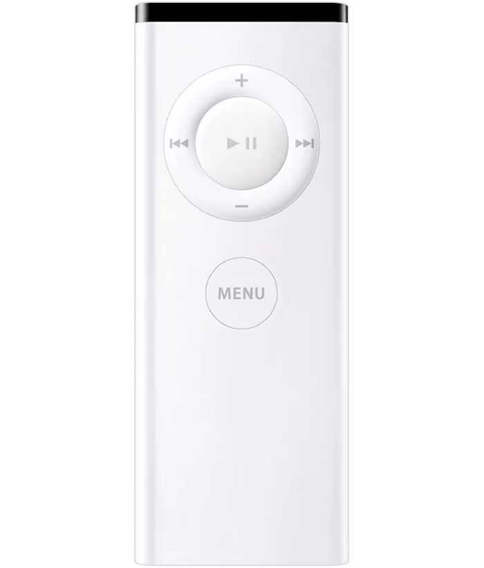 White Apple Remote