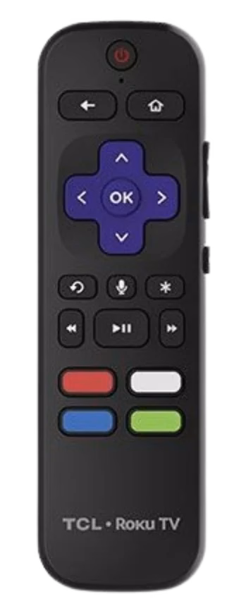 enhanced remote for TCL Roku TV