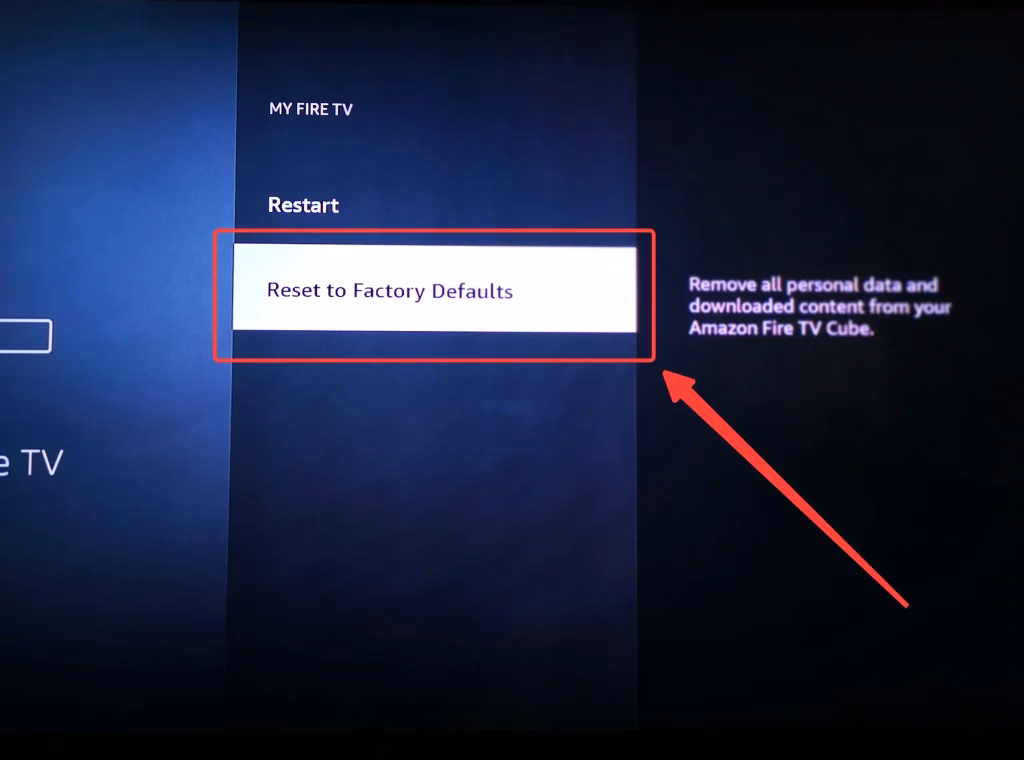 Restablecer a Configuración de Fábrica