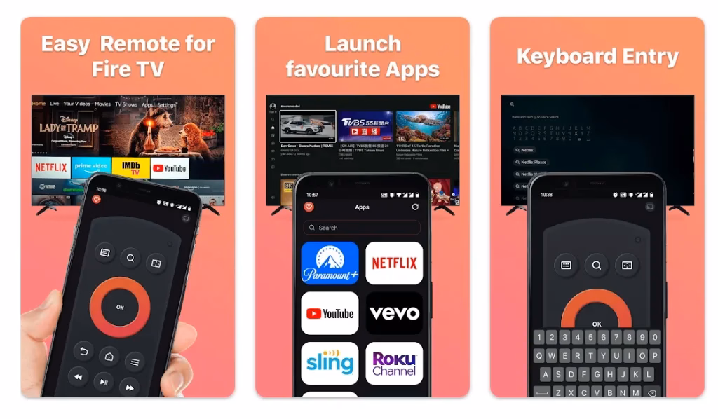 fire remote app screenshots