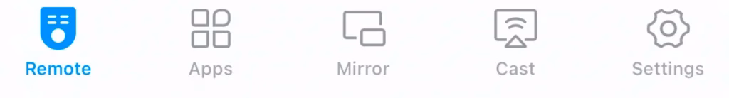 Functions of Remote for Samsung TV