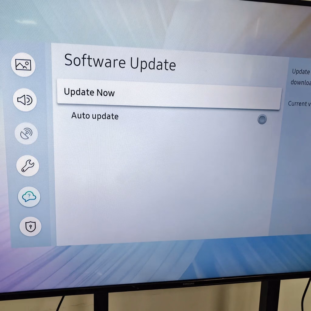 Update Samsung TV