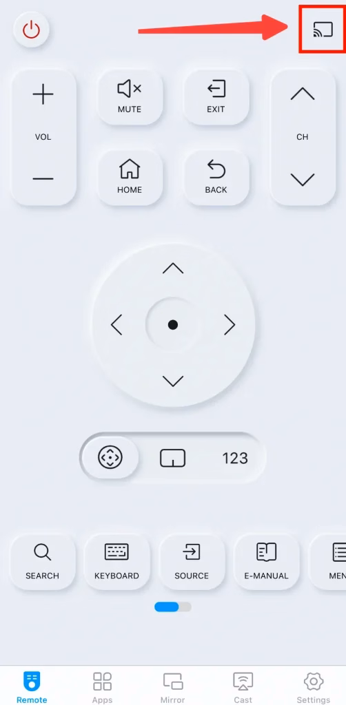 Connection button