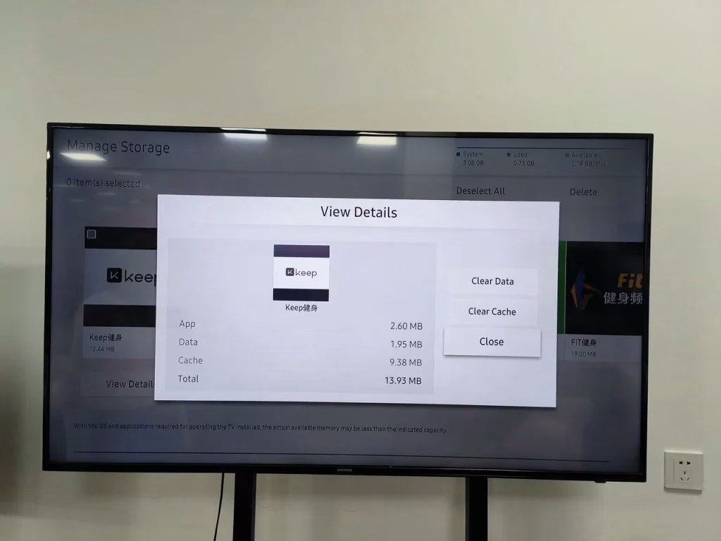 choose the Clear Cache option