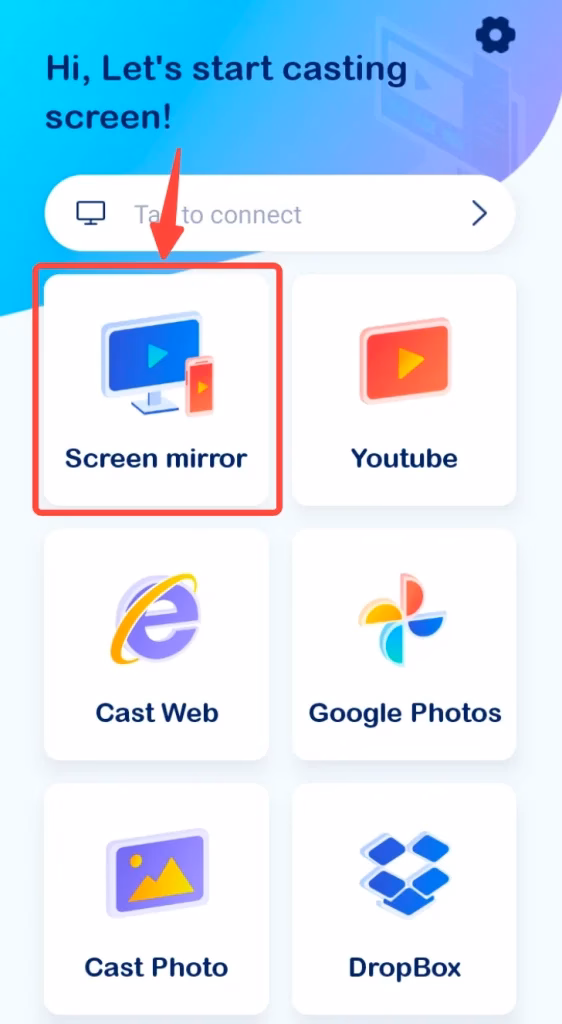 Smart TV Cast Screen Mirror