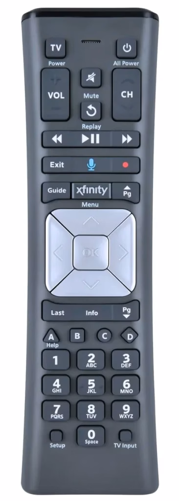 Xfinity remote