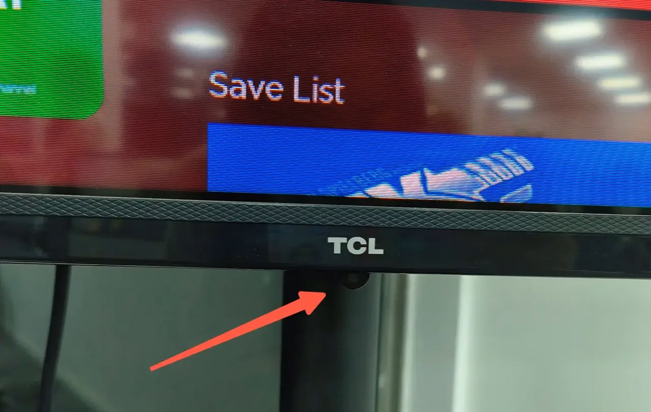 the LED light on TCL Roku TV