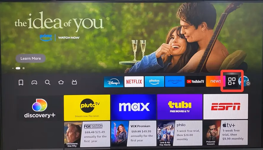 Channel option on FireStick