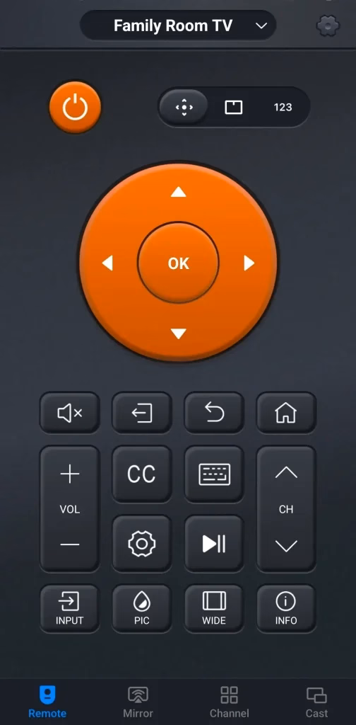 Universal remote app from BoostVision