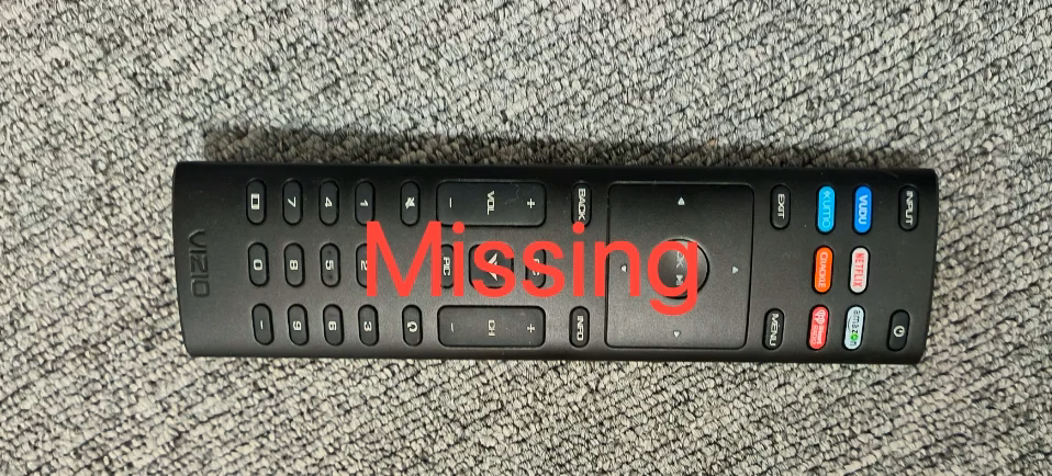 Vizio TV lost remote
